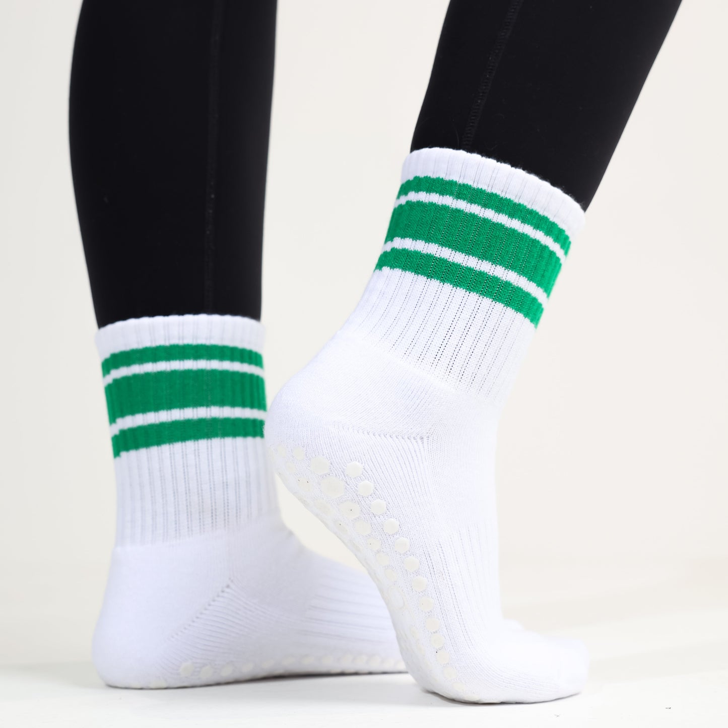 KELLY GREEN CREW SOCKS