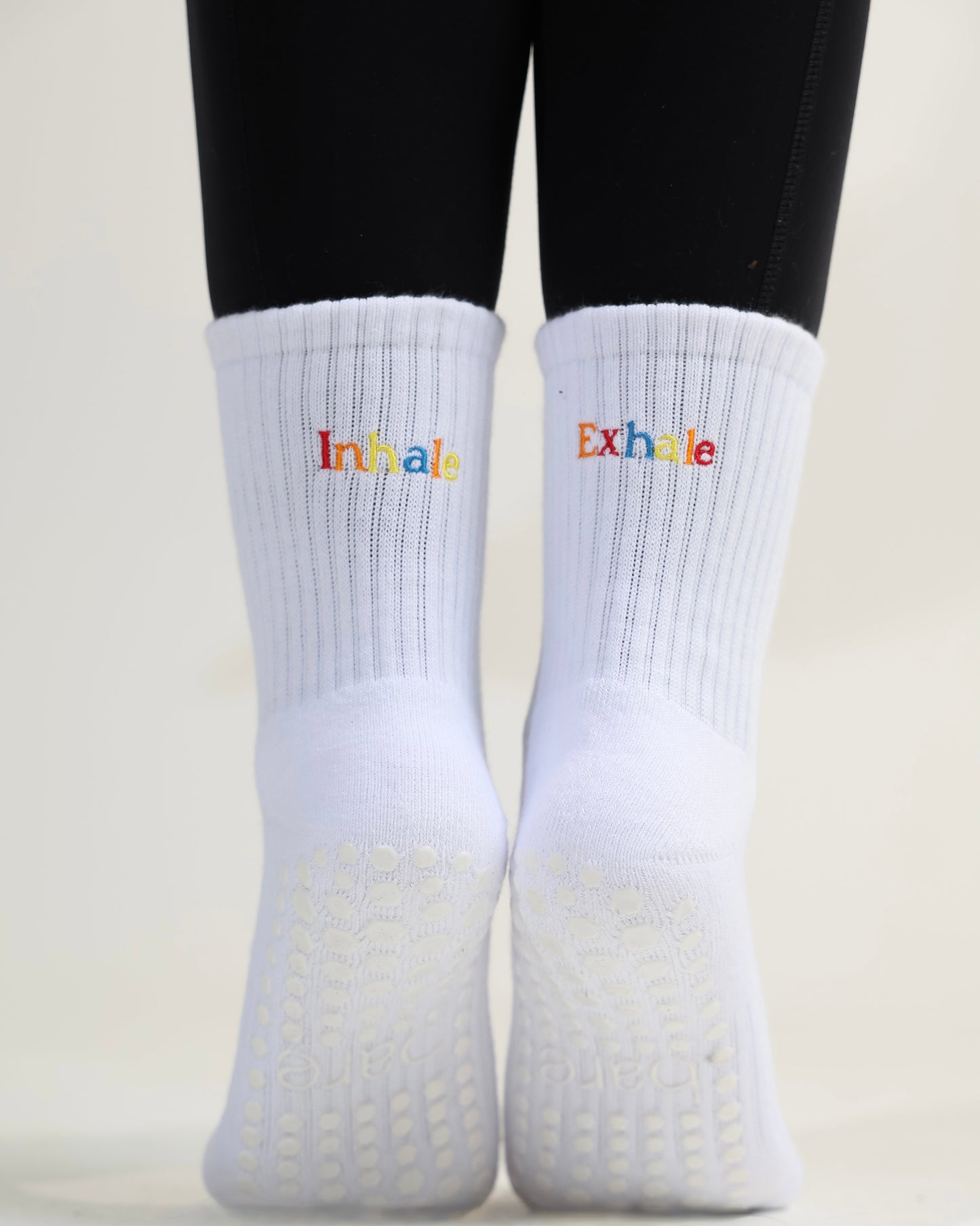 INHALE EXHALE CREW SOCKS