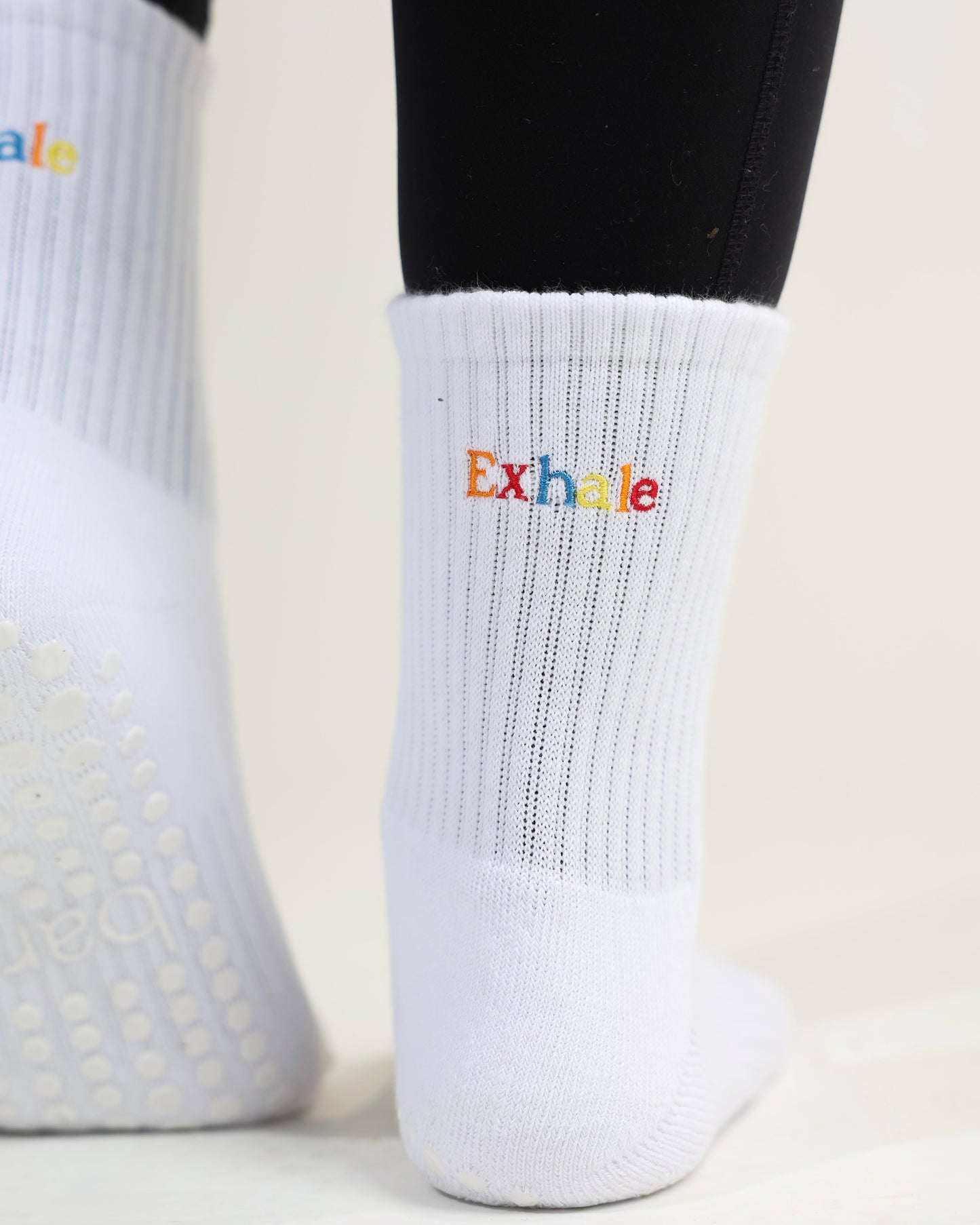 INHALE EXHALE CREW SOCKS