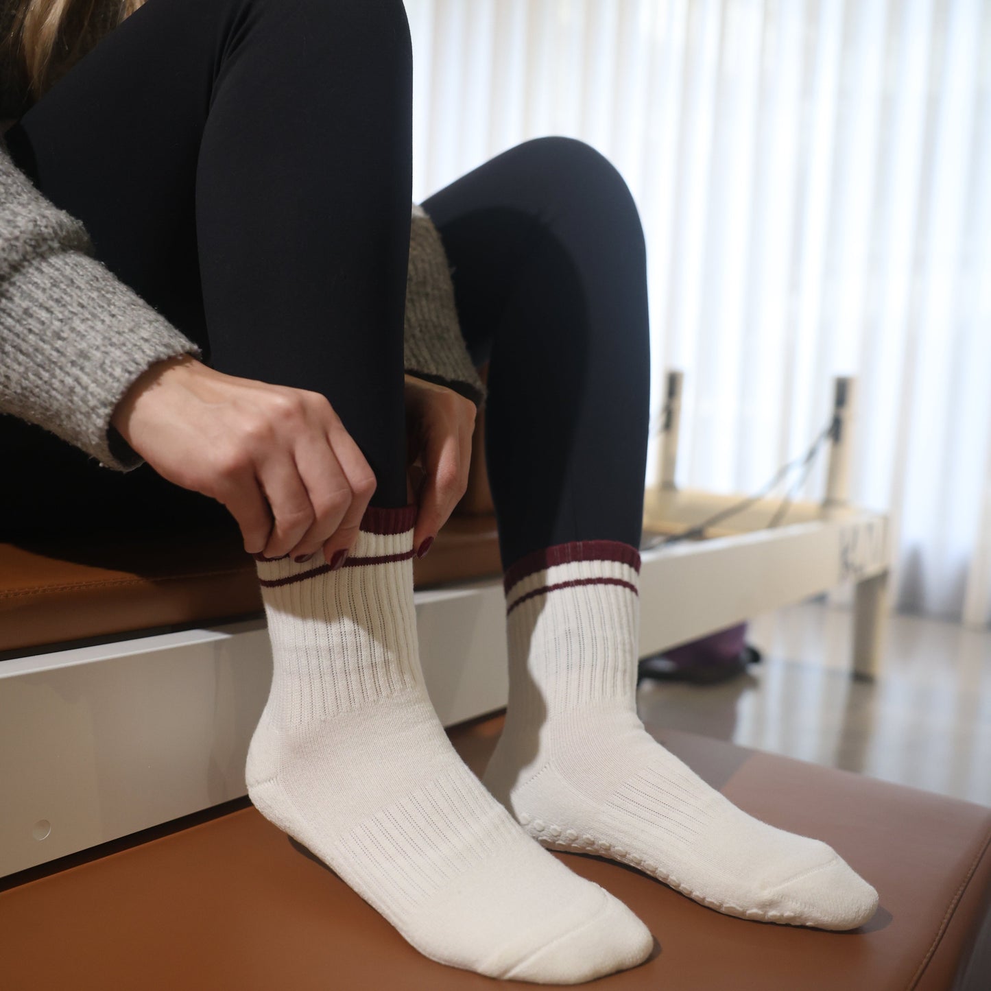 CHERRY CREAM CREW SOCKS