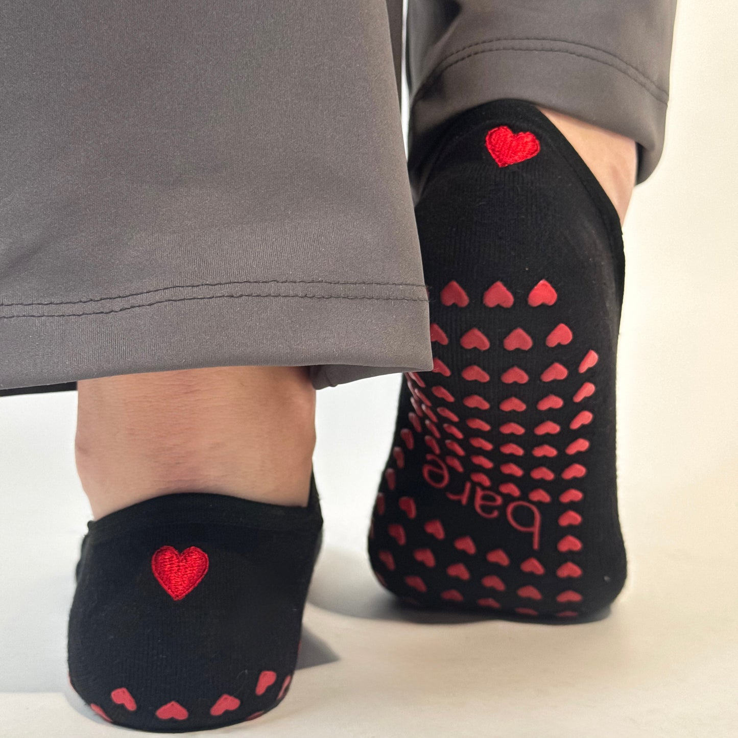 BLACK LOVE BALLET SOCKS